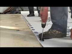 Bảng may TPO được sử dụng để dễ dàng lắp đặt mái một lớp TPO