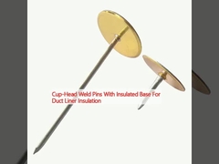 Đinh hàn đầu cốc với cơ sở cách nhiệt cho cách nhiệt đường ống