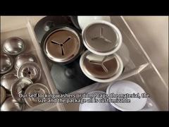 Kích thước & Vật liệu Máy giặt tự khóa tùy chỉnh hoặc nắp tự khóa được làm từ Huihao