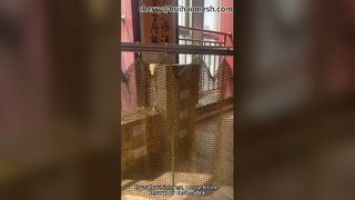 Rèm lưới vòng kim loại bằng thép không gỉ 316L để trang trí nội thất & trang trí ngoại thất